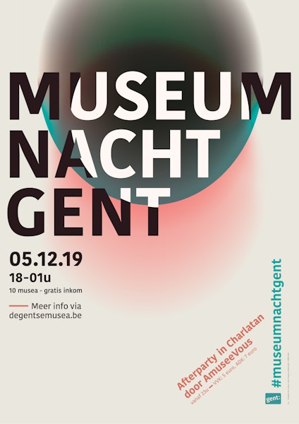 Affiche Museumnacht 2019